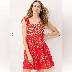 NWT Lauren Conrad floral dress 👗